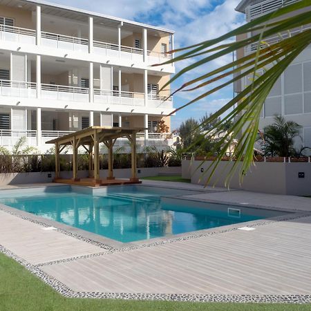 Апартаменты Escale Tropicale, Appart Vue Mer A 2 Min Du Lagon Сен-Жиль-ле-Бэн Экстерьер фото