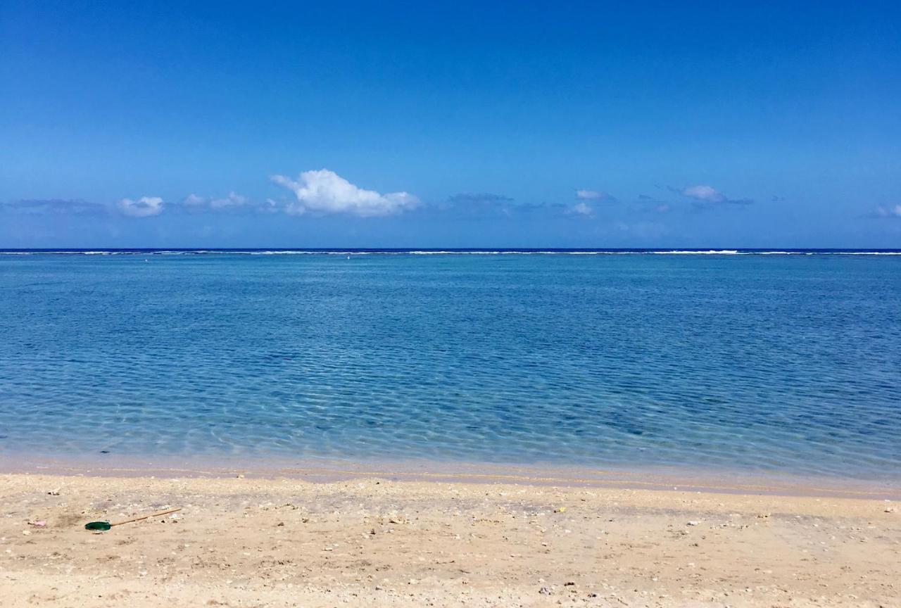 Апартаменты Escale Tropicale, Appart Vue Mer A 2 Min Du Lagon Сен-Жиль-ле-Бэн Экстерьер фото