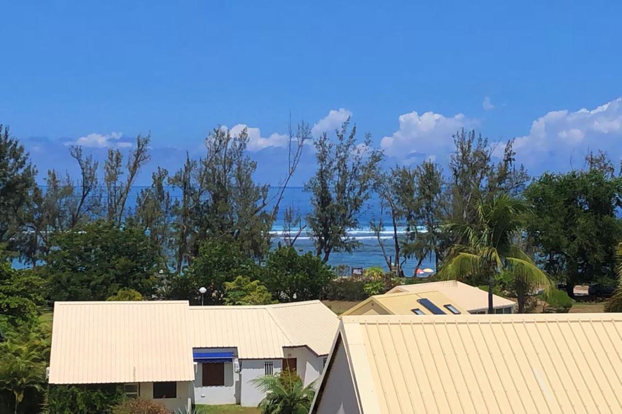 Апартаменты Escale Tropicale, Appart Vue Mer A 2 Min Du Lagon Сен-Жиль-ле-Бэн Экстерьер фото